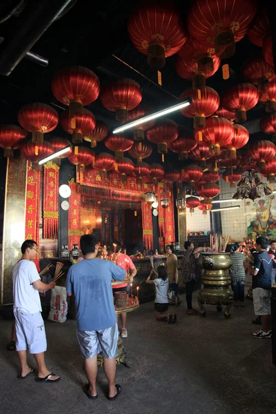 Kuan yin (bohyně milosrdenství) chrám, Malajsie — Stock fotografie