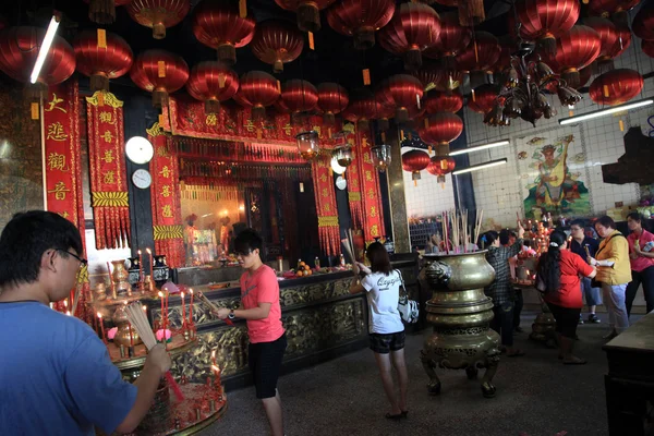 Kuan yin (merhamet tanrıçası) Tapınağı, Malezya — Stok fotoğraf