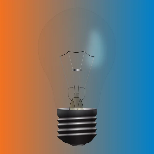 Графічна ілюстрація електричної лампи — стоковий вектор
