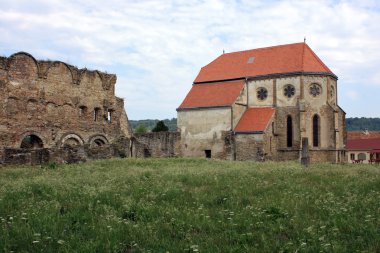 Cistercian church dated for the first time at 1223 clipart