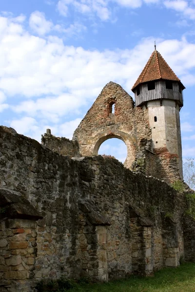 Çan kulesi cistercian kiliseden carta, Romanya — Stok fotoğraf