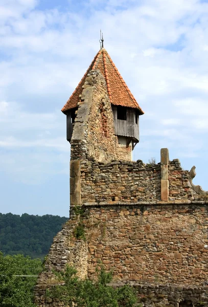 Campanas torre de la iglesia cisterciense, Rumania — Foto de Stock