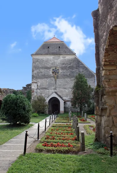 Kościół cystersów z carta wieś, Transylwania — Zdjęcie stockowe