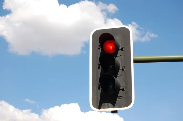 Traffic light in the sky — Stock Photo, Image