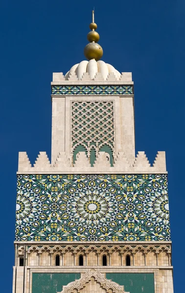 Minarete de Casablanca — Fotografia de Stock