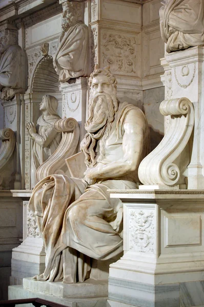 Moisés de Michelangelo — Fotografia de Stock