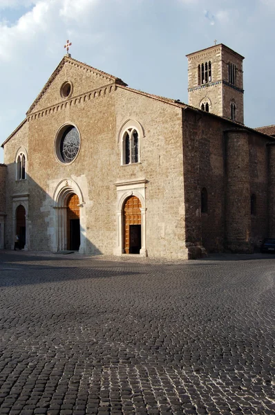 教会的西西，特尔尼，意大利的圣弗朗切斯科 — 图库照片