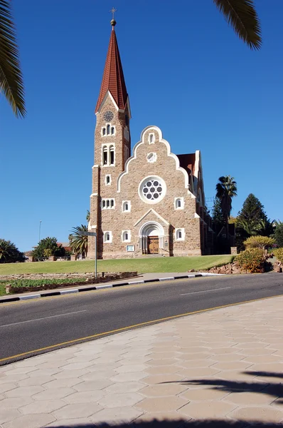 Windhoek Christuskirche — Stock Photo, Image