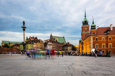 Old Town in Warsaw clipart