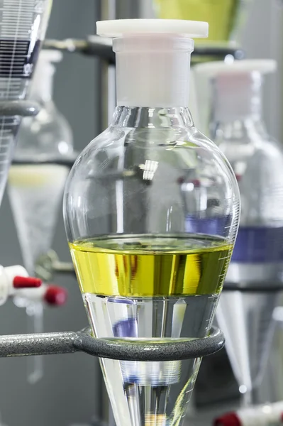 Badanie chemiczne eksperyment — Zdjęcie stockowe