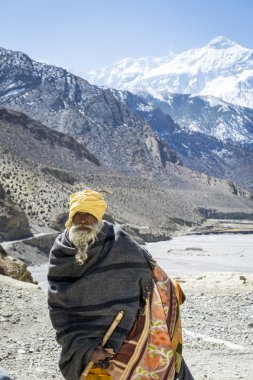 himalaya Dağları'nda Hacı