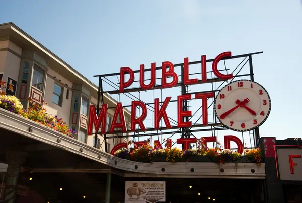 Mercado de Pike Place Imagen de archivo