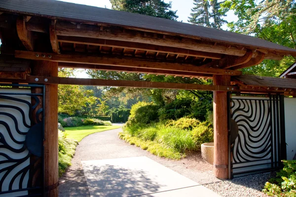 Kubota Garden entrance — Stock Photo, Image