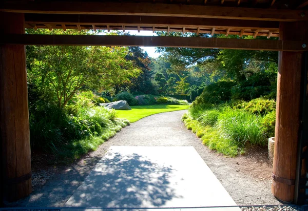 Eingang zum Kubota-Garten — Stockfoto