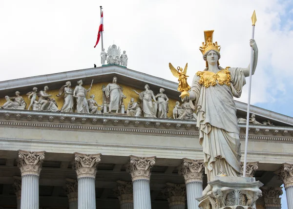 Edificio del Parlamento austriaco — Foto de Stock