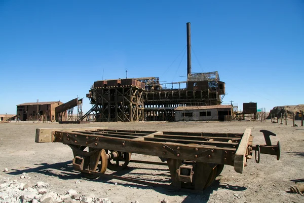 stock image Ghost factory in Chile