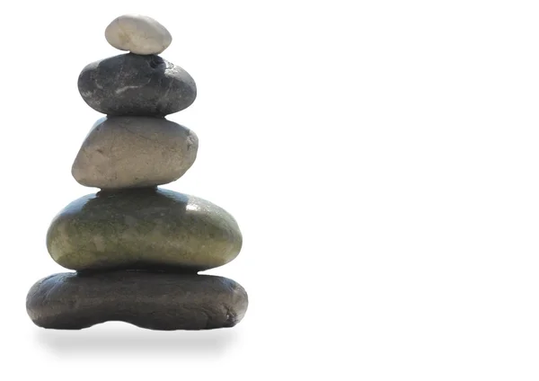 The stack of pebble stones in zen concept — Stock Photo, Image