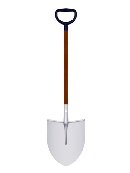 Shovel isolated on white background — Stock Photo, Image