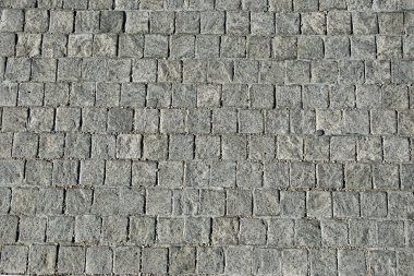 Sidewalk made of stones
