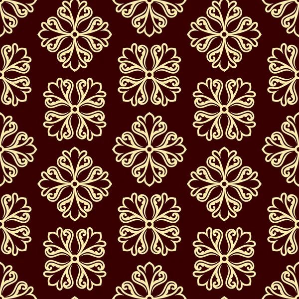 Abstract backgrounds, damask ornament, monochrome seamless pattern wallpaper, floral fashion fabric and arabesque wrapping with graphic element for decoration and design — Stockfoto