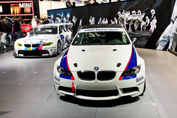 MOSCOW, RÚSSIA - AGOSTO 26: BMW carros esporte apresentado em 26 Augus — Fotografia de Stock