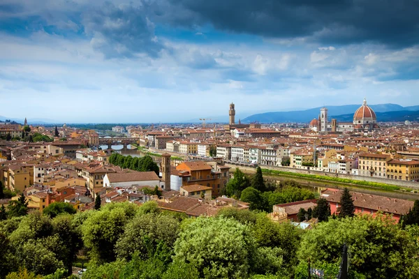 Firenze Panorama görüş — Stok fotoğraf