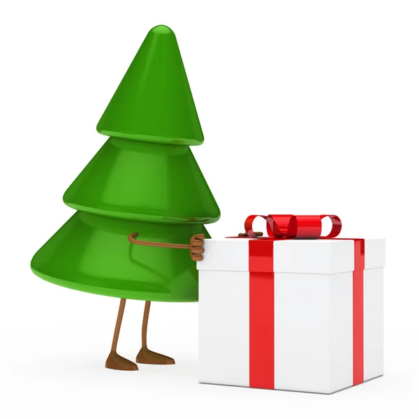Christmas tree figure — Stock Photo, Image