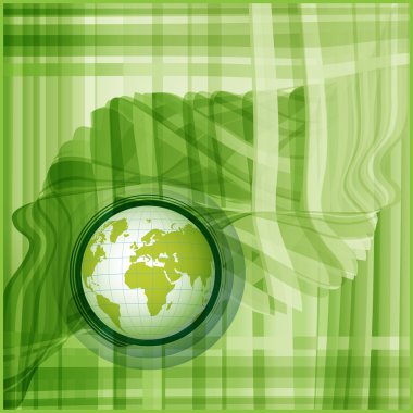 Eco planet clipart