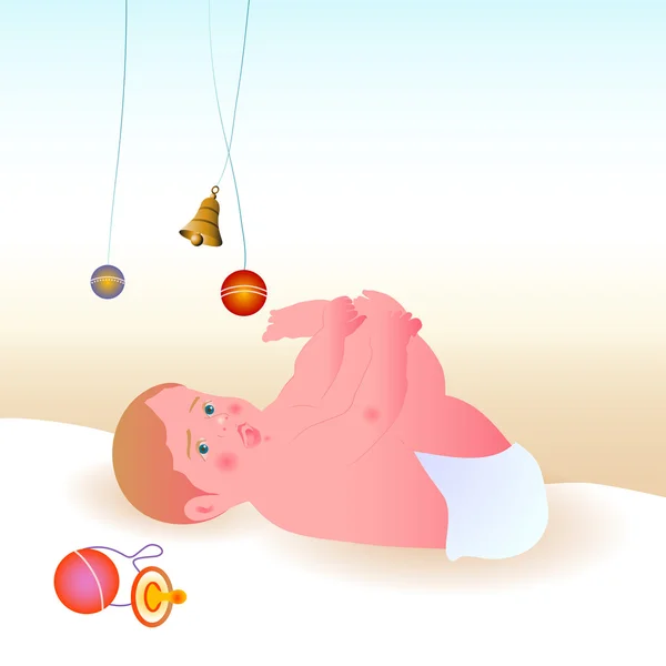 Ευτυχισμένο μωρό — Διανυσματικό Αρχείο