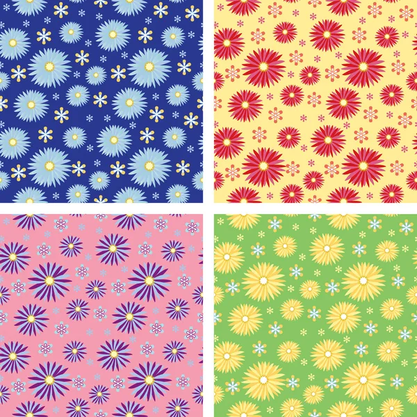 stock vector Floral seamless pattern