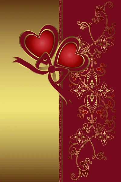 Carte Saint-Valentin — Image vectorielle