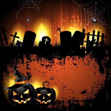 Halloween background clipart