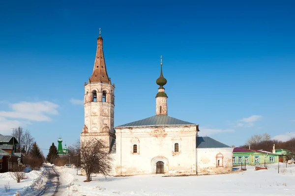 青い空の background.suzdal、ロシアに対して大聖堂 — ストック写真