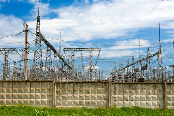 High Voltage Substation — Stock Photo, Image