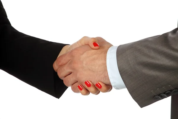 Business handshaking — Stock Photo, Image