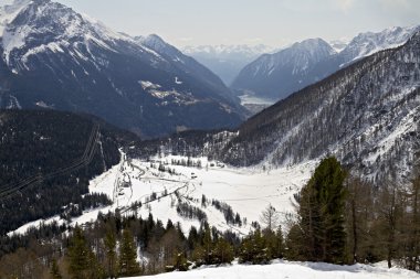 alp bernina pass üzerinden görüntüleme