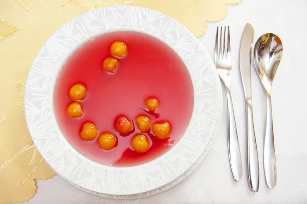 Meyve çorbası — Stok fotoğraf