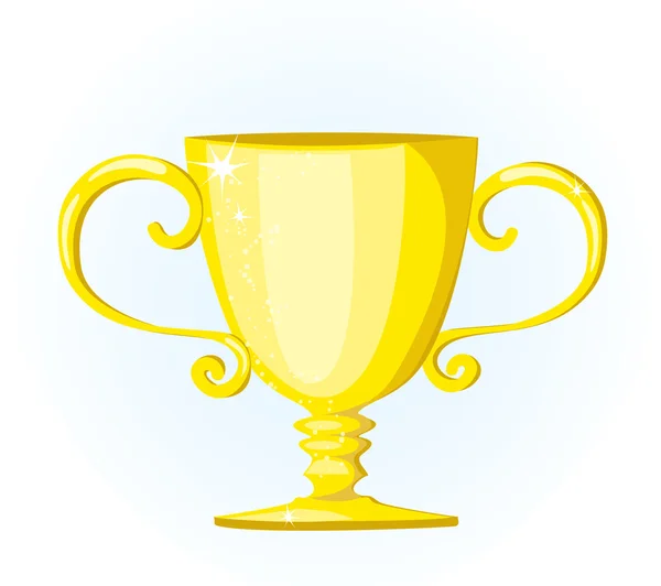 Trofeo de oro — Archivo Imágenes Vectoriales