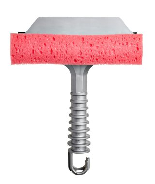 Windshield sponge cleaning tool car clipart