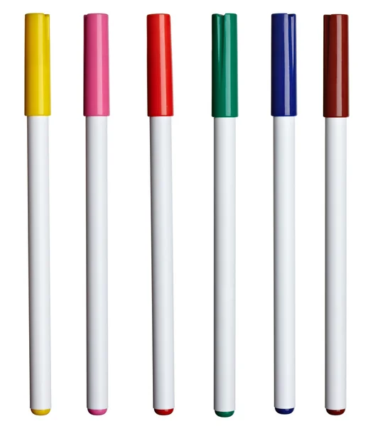 Filt tip pen farve highlighter - Stock-foto