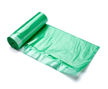 Garbage bag trash waste clipart