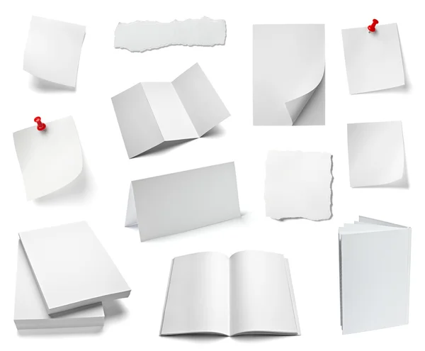 Papier opmerking office notebook document business — Stockfoto