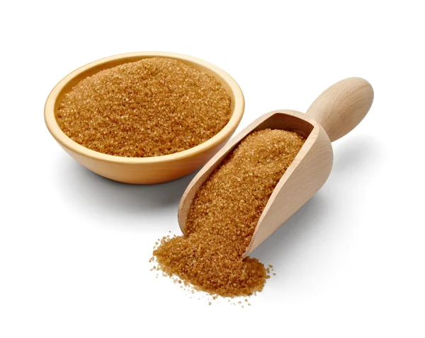 Brown sugar sweet ingredient food — Stock Photo, Image