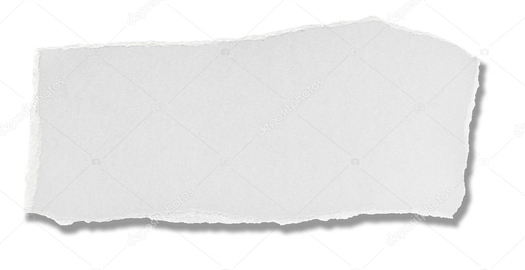 White paper ripped message background Stock Photo by ©PicsFive 10766786