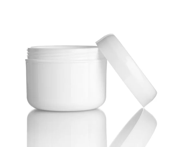 Kosmetický krém kontejner hygiena zdravotní péče — Stock fotografie
