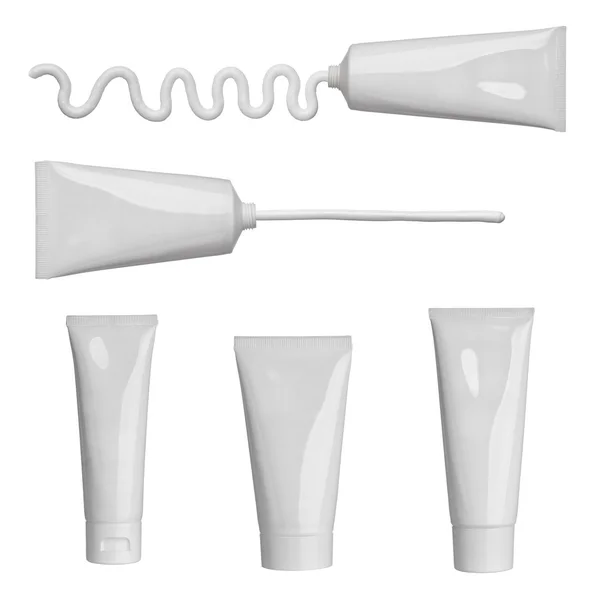 Belleza higiene crema tubo cosméticos —  Fotos de Stock
