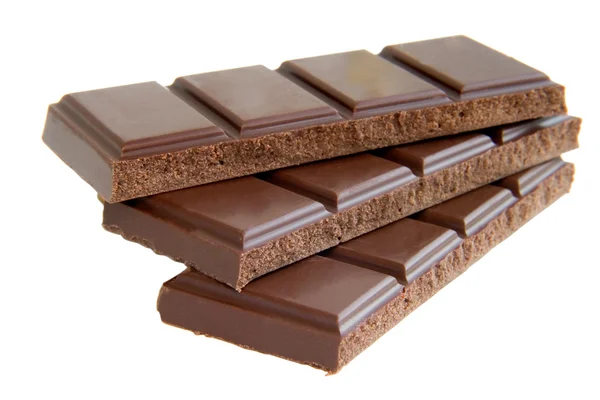 Új 2 szeletes csokoládé — Stock Fotó