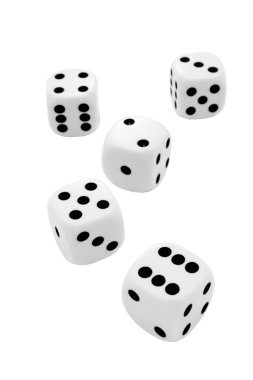 Dice 1 clipart