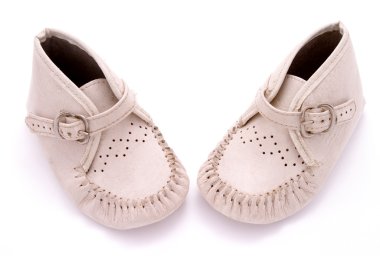 Baby shoes 2 clipart