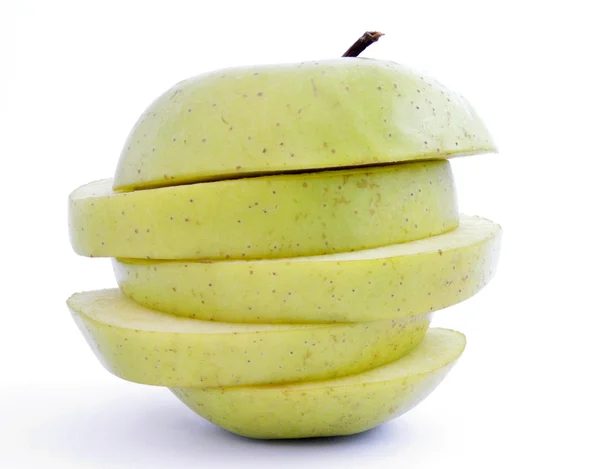 Яблочные ломтики 1 — стоковое фото